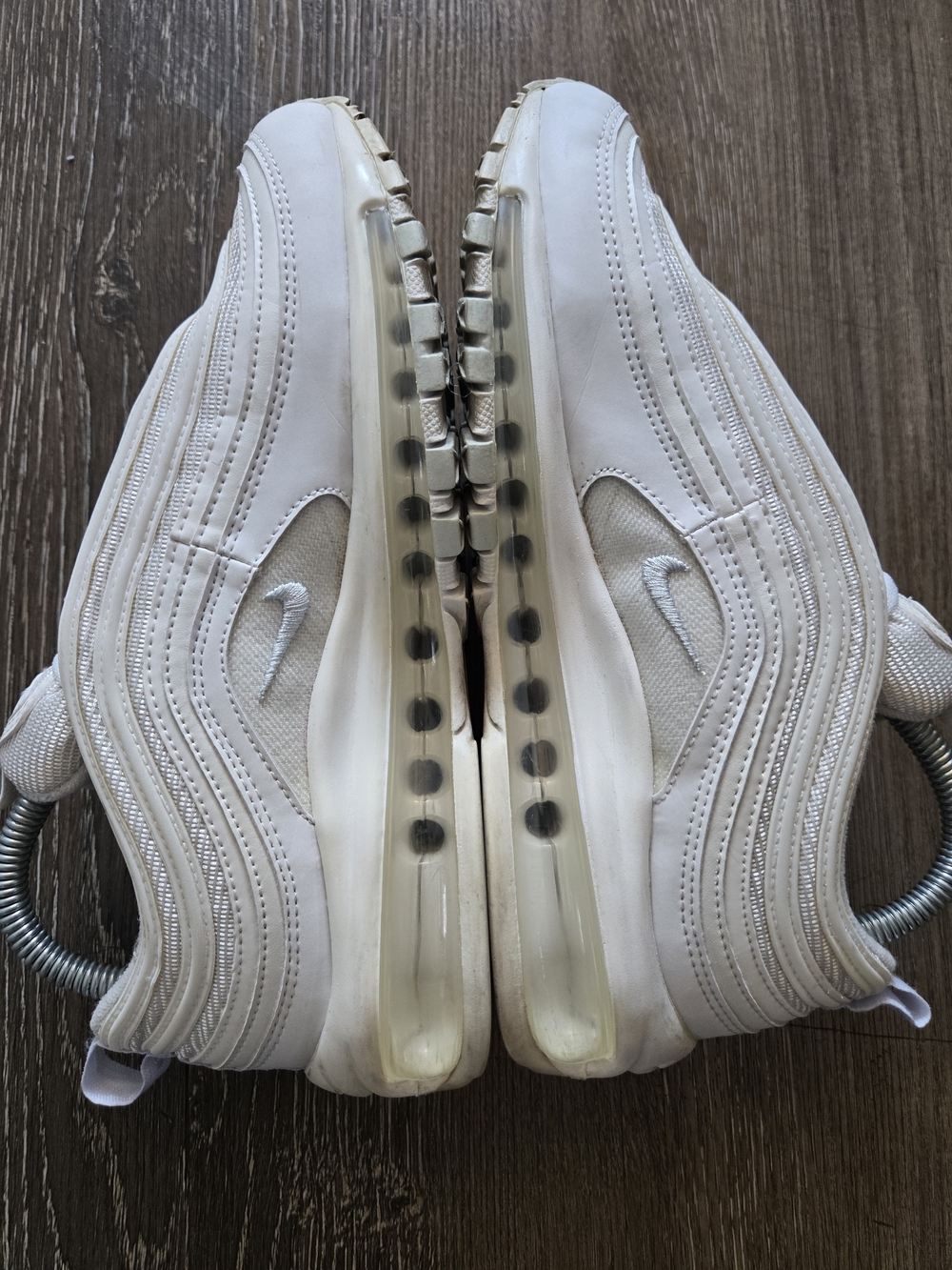 Nike Men’s Air Max 97 Sneakers - White - Picture 5 of 13